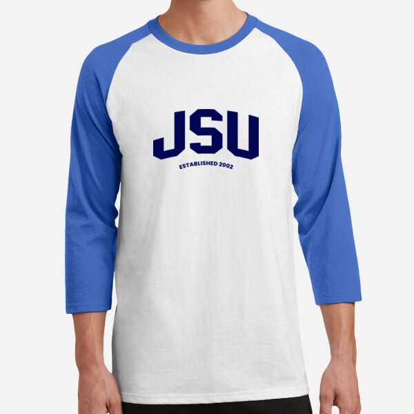 JSU - Core Blend 3/4 Sleeve Raglan Tee Thumbnail